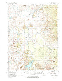 Lake Shastina California Historical topographic map, 1:62500 scale, 15 X 15 Minute, Year 1954
