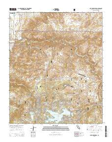 Lake Arrowhead California Current topographic map, 1:24000 scale, 7.5 X 7.5 Minute, Year 2015