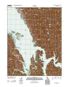 Lake Berryessa California Historical topographic map, 1:24000 scale, 7.5 X 7.5 Minute, Year 2012