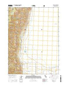Lake City California Current topographic map, 1:24000 scale, 7.5 X 7.5 Minute, Year 2015