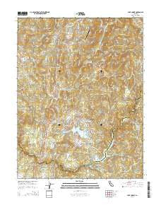 Lake Combie California Current topographic map, 1:24000 scale, 7.5 X 7.5 Minute, Year 2015