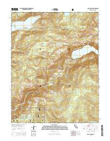 Lake Eleanor California Current topographic map, 1:24000 scale, 7.5 X 7.5 Minute, Year 2015