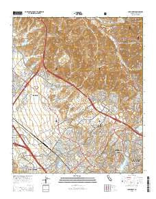 Lake Forest California Current topographic map, 1:24000 scale, 7.5 X 7.5 Minute, Year 2015