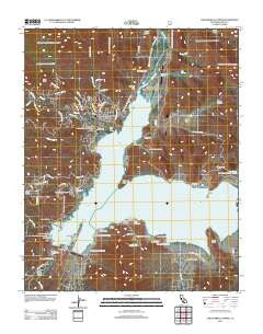 Lake Isabella North California Historical topographic map, 1:24000 scale, 7.5 X 7.5 Minute, Year 2012