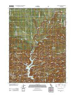 Lake McCloud California Historical topographic map, 1:24000 scale, 7.5 X 7.5 Minute, Year 2012