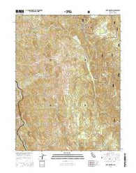 Lake Mountain California Current topographic map, 1:24000 scale, 7.5 X 7.5 Minute, Year 2015