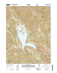 Lake Pillsbury California Current topographic map, 1:24000 scale, 7.5 X 7.5 Minute, Year 2015