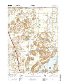 Lake Shastina California Current topographic map, 1:24000 scale, 7.5 X 7.5 Minute, Year 2015