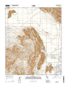Lakeview California Current topographic map, 1:24000 scale, 7.5 X 7.5 Minute, Year 2015