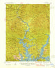 Lamoine California Historical topographic map, 1:62500 scale, 15 X 15 Minute, Year 1946