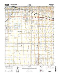 Lamont California Current topographic map, 1:24000 scale, 7.5 X 7.5 Minute, Year 2015