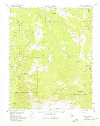 Lamont Peak California Historical topographic map, 1:62500 scale, 15 X 15 Minute, Year 1956