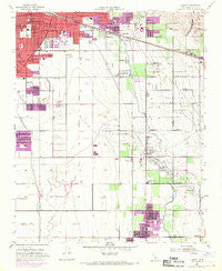 Lamont California Historical topographic map, 1:24000 scale, 7.5 X 7.5 Minute, Year 1954