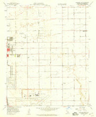 Lancaster East California Historical topographic map, 1:24000 scale, 7.5 X 7.5 Minute, Year 1958