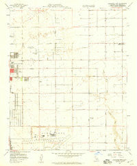 Lancaster East California Historical topographic map, 1:24000 scale, 7.5 X 7.5 Minute, Year 1958