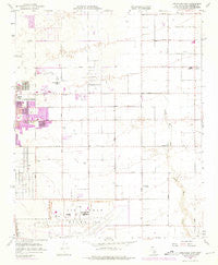 Lancaster East California Historical topographic map, 1:24000 scale, 7.5 X 7.5 Minute, Year 1958