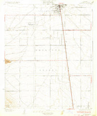 Lancaster California Historical topographic map, 1:24000 scale, 7.5 X 7.5 Minute, Year 1933