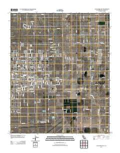 Lancaster East California Historical topographic map, 1:24000 scale, 7.5 X 7.5 Minute, Year 2012