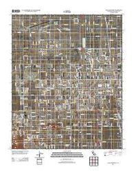Lancaster West California Historical topographic map, 1:24000 scale, 7.5 X 7.5 Minute, Year 2012