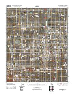 Lancaster West California Historical topographic map, 1:24000 scale, 7.5 X 7.5 Minute, Year 2012