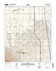 Lancaster West California Current topographic map, 1:24000 scale, 7.5 X 7.5 Minute, Year 2015