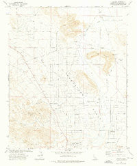 Landers California Historical topographic map, 1:24000 scale, 7.5 X 7.5 Minute, Year 1972