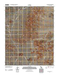 Lane Mountain California Historical topographic map, 1:24000 scale, 7.5 X 7.5 Minute, Year 2012