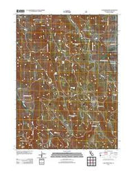 Lane Reservoir California Historical topographic map, 1:24000 scale, 7.5 X 7.5 Minute, Year 2012