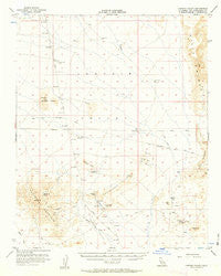 Lanfair Valley California Historical topographic map, 1:62500 scale, 15 X 15 Minute, Year 1956