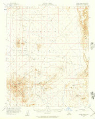 Lanfair Valley California Historical topographic map, 1:62500 scale, 15 X 15 Minute, Year 1956