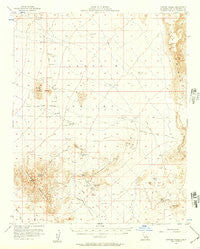 Lanfair Valley California Historical topographic map, 1:62500 scale, 15 X 15 Minute, Year 1956