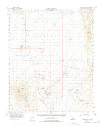 Lanfair Valley California Historical topographic map, 1:62500 scale, 15 X 15 Minute, Year 1956
