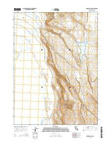 Larkspur Hills California Current topographic map, 1:24000 scale, 7.5 X 7.5 Minute, Year 2015