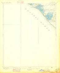 Las Bolsas California Historical topographic map, 1:62500 scale, 15 X 15 Minute, Year 1896