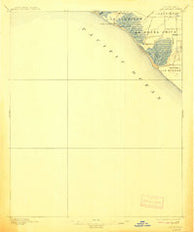 Las Bolsas California Historical topographic map, 1:62500 scale, 15 X 15 Minute, Year 1896