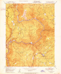Las Plumas California Historical topographic map, 1:24000 scale, 7.5 X 7.5 Minute, Year 1950