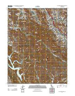 Las Trampas Ridge California Historical topographic map, 1:24000 scale, 7.5 X 7.5 Minute, Year 2012