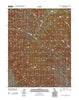 Last Chance Mountain California Historical topographic map, 1:24000 scale, 7.5 X 7.5 Minute, Year 2012