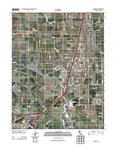 Lathrop California Historical topographic map, 1:24000 scale, 7.5 X 7.5 Minute, Year 2012