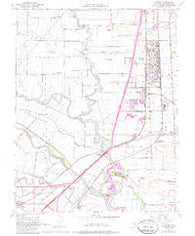 Lathrop California Historical topographic map, 1:24000 scale, 7.5 X 7.5 Minute, Year 1952