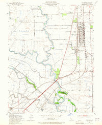 Lathrop California Historical topographic map, 1:24000 scale, 7.5 X 7.5 Minute, Year 1952