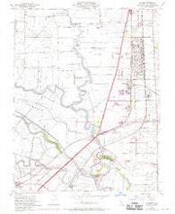 Lathrop California Historical topographic map, 1:24000 scale, 7.5 X 7.5 Minute, Year 1952