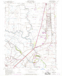 Lathrop California Historical topographic map, 1:24000 scale, 7.5 X 7.5 Minute, Year 1952
