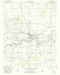 Laton California Historical topographic map, 1:24000 scale, 7.5 X 7.5 Minute, Year 1953