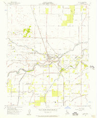 Laton California Historical topographic map, 1:24000 scale, 7.5 X 7.5 Minute, Year 1953