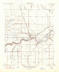 Laton California Historical topographic map, 1:31680 scale, 7.5 X 7.5 Minute, Year 1927