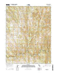 Latrobe California Current topographic map, 1:24000 scale, 7.5 X 7.5 Minute, Year 2015