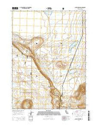 Lauer Reservoir California Current topographic map, 1:24000 scale, 7.5 X 7.5 Minute, Year 2015
