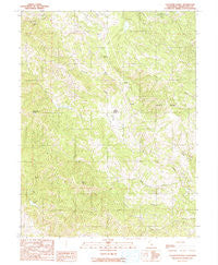 Laughlin Range California Historical topographic map, 1:24000 scale, 7.5 X 7.5 Minute, Year 1991