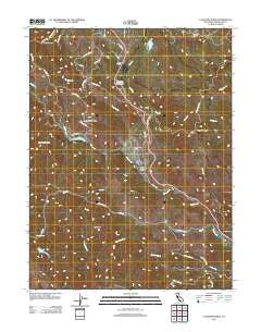 Laughlin Range California Historical topographic map, 1:24000 scale, 7.5 X 7.5 Minute, Year 2012